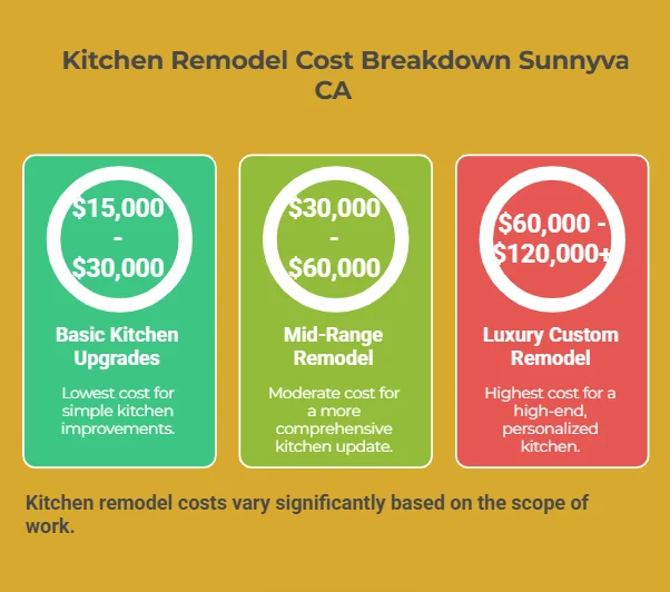 kitchen remodeling cost sunnyvale CA