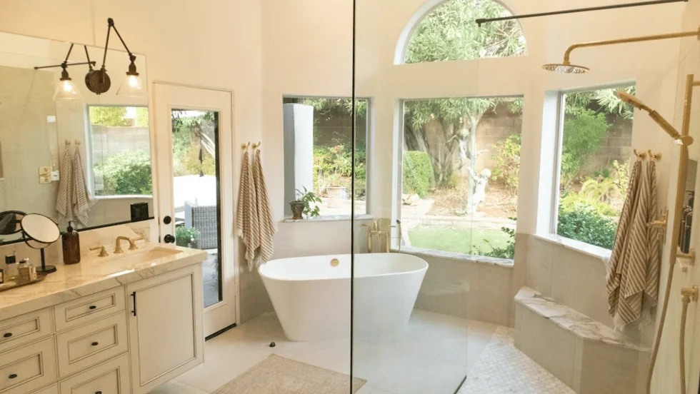 bathroom shower