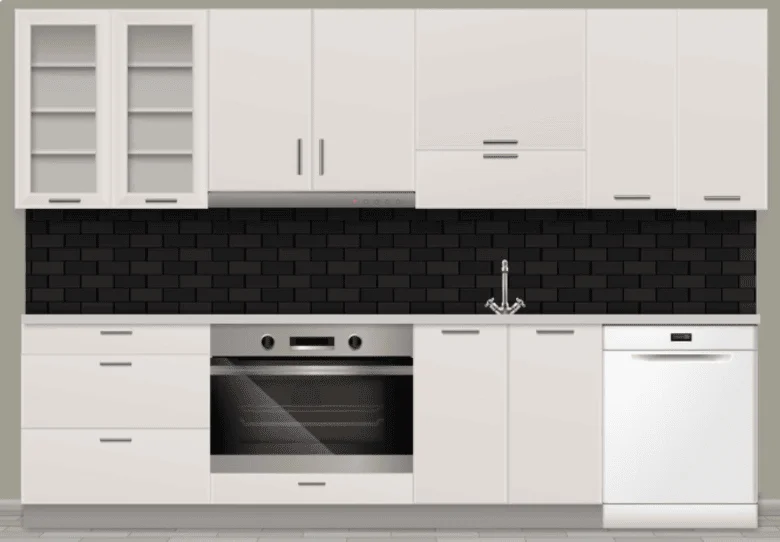 White shaker Kitchen Cabinets Sunnyvale