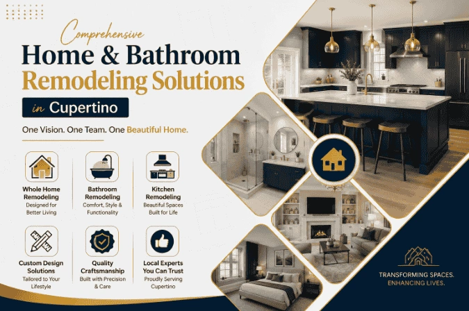 Home and bathroom remodeling Cupertino CA
