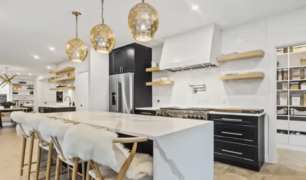 Open-Concept and Island Installation